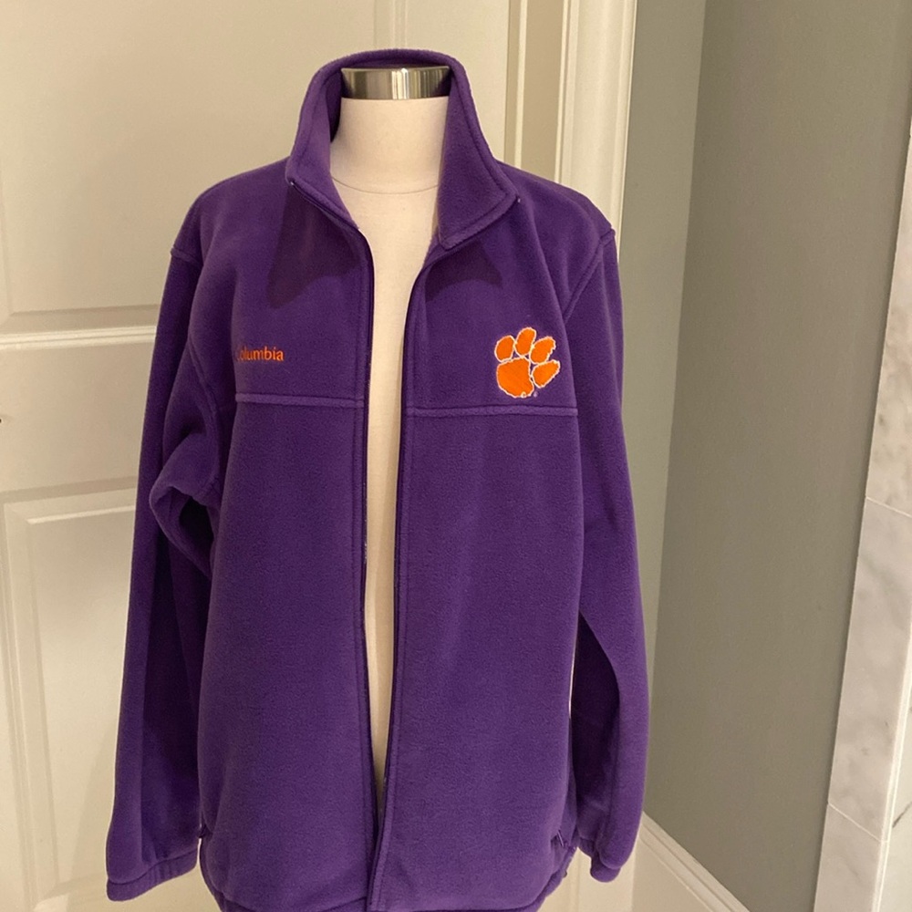 Men’s Columbia jacket Clemson Tigers size L
